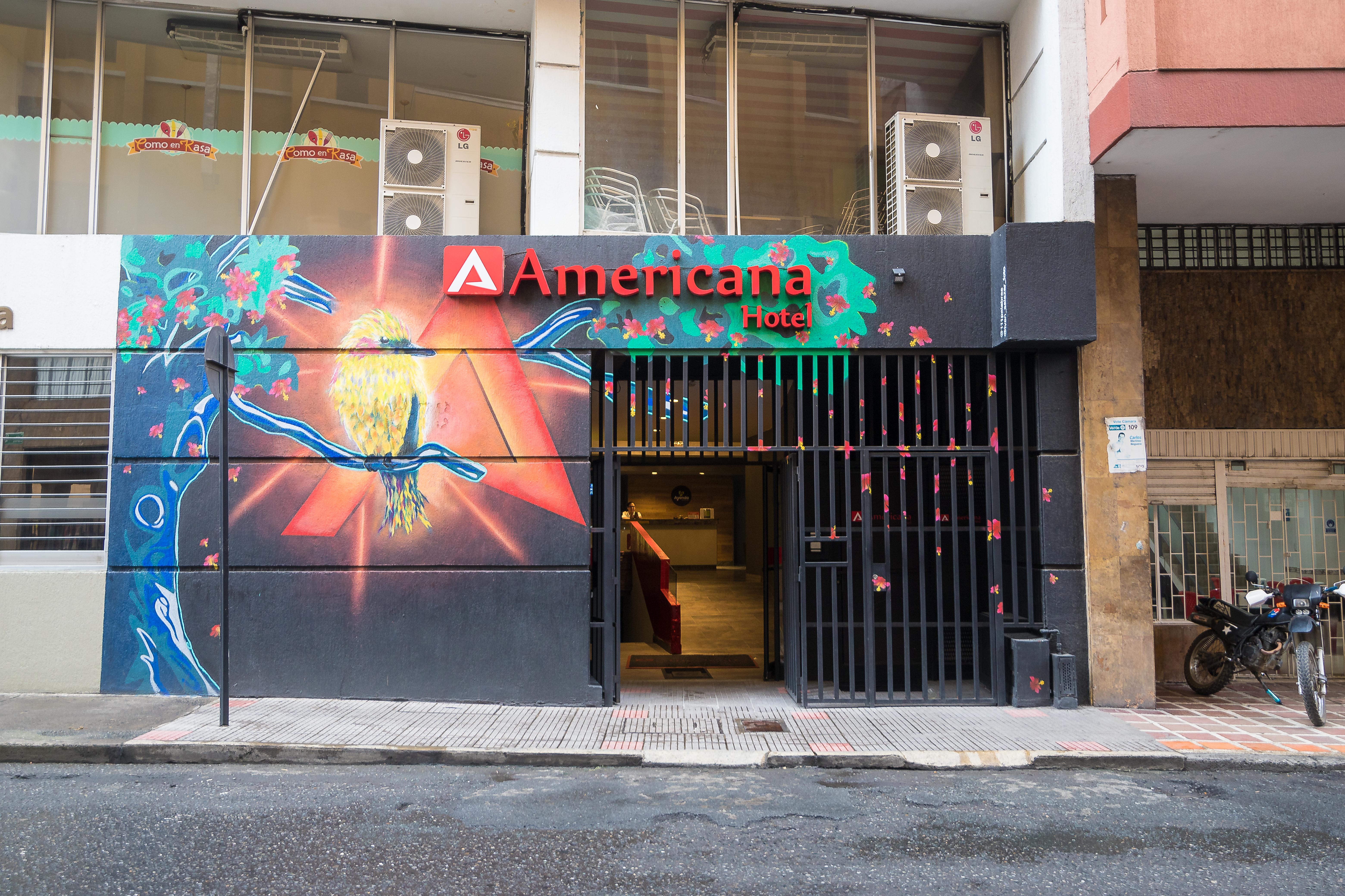 קאלי Hotel Americana מראה חיצוני תמונה